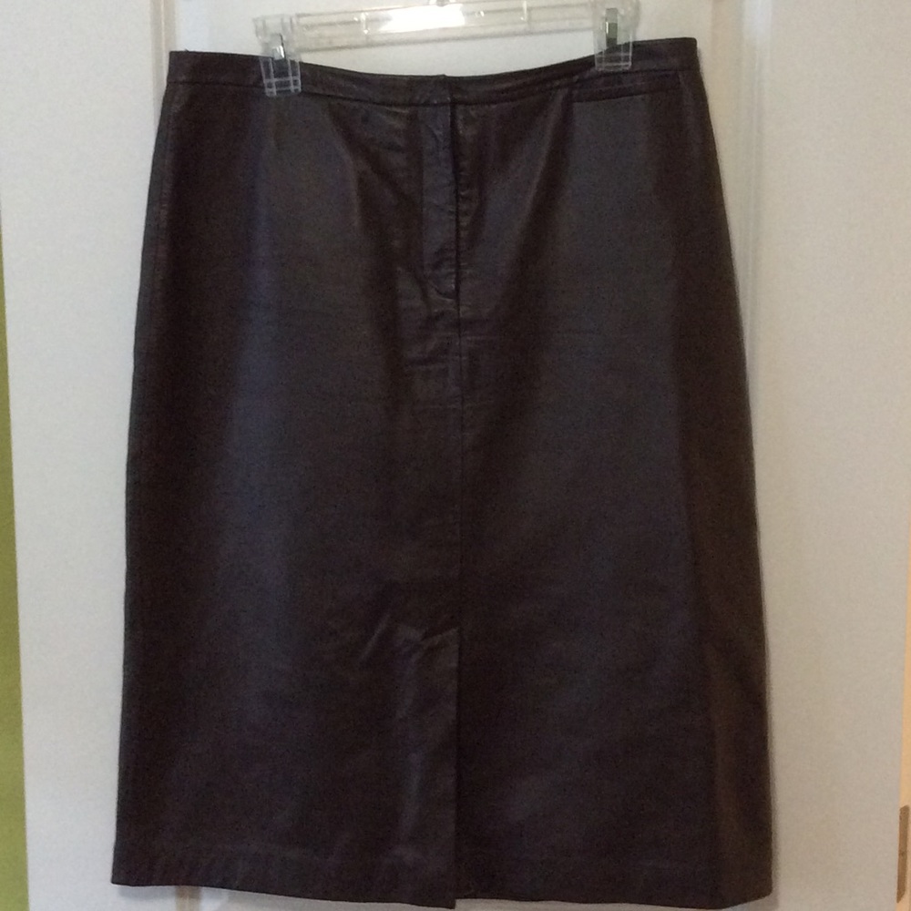 Leather Skirt